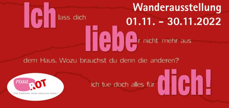 Abschlussveranstaltung der „rosaRot“-Ausstellung