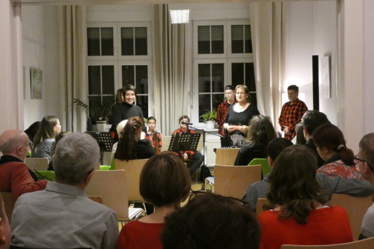 Wohnzimmerkonzert zu One Billion Rising