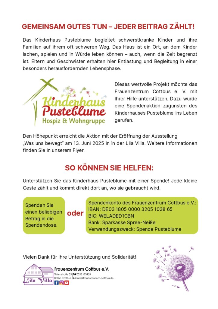 Infoflyer Spendenaktion JPG