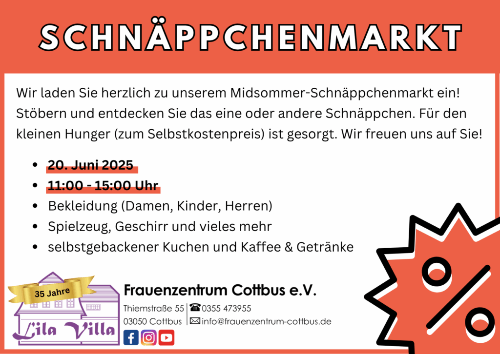 Midsommer Schnäppchemarkt