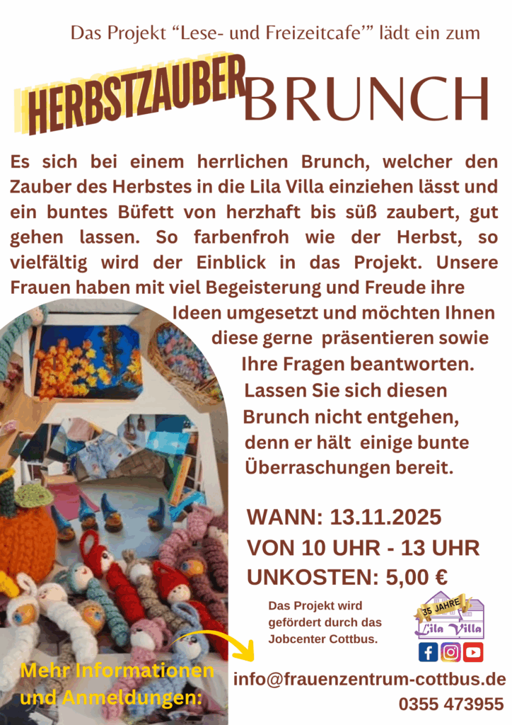 Lese und Freizeitcafe Herbstbrunch